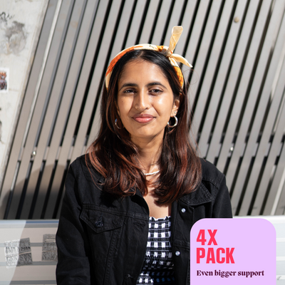 Animal Print Bandanna - 4 Pack