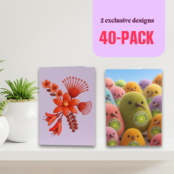 Holiday Greeting Cards (Pack of 40)