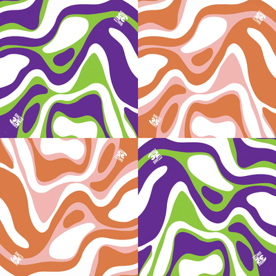 Retro Bandanna - 4 Pack